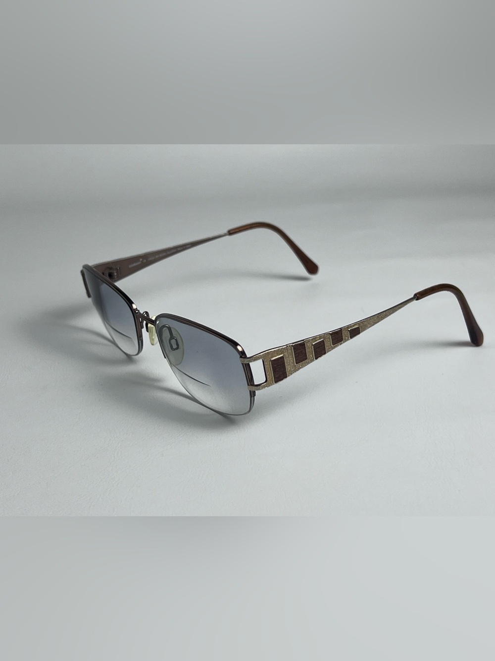 Charmant Titanium Perfection CH10842 DO 50-18-135 Half Rim Eyeglasses Frame Only